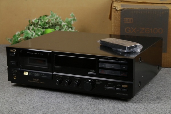 週末特価A&D GX-Z6100 3ヘッドカセットデッキベルト交換 A&D 3