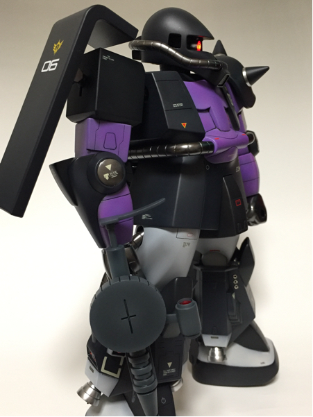 旧キット1/60黒い三連星ザクII LED塗装済完成品(完成品)｜売買された