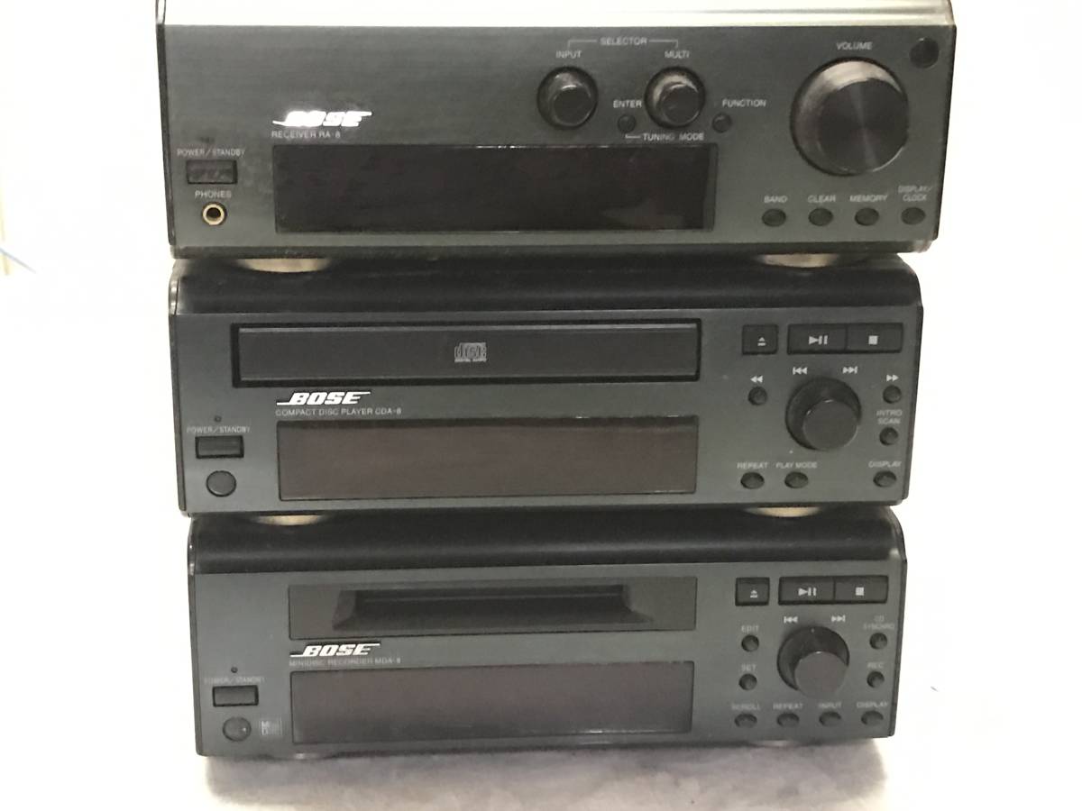 BOSE システムコンポ MDA-8 RA-8 CDA-8 ボーズ BOSEシステムコンポ