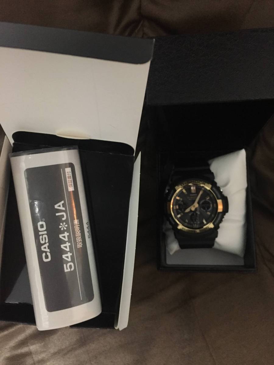 CASIO カシオ Gショック GAW-100G-1AJF 8月発売