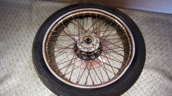 旧車 ホンダ CB50J-1018 フロントホイール＆ディスク⑧J