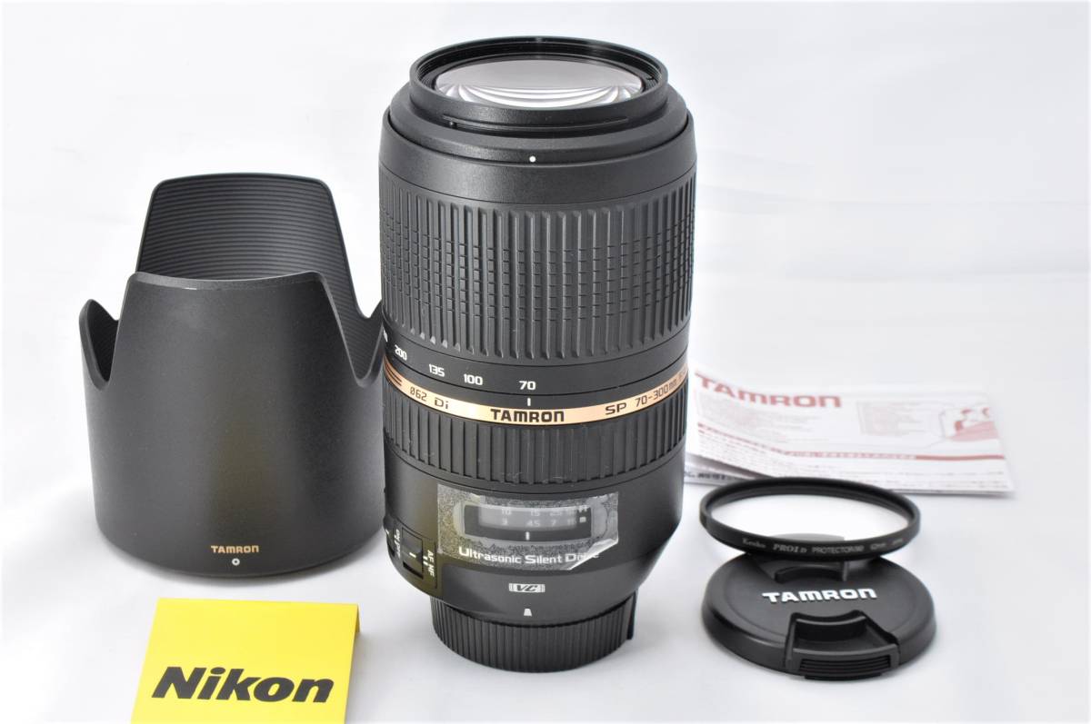 ☆極上美品☆ タムロン TAMRON SP 70-300mm F/4-5.6 Di VC USD A005