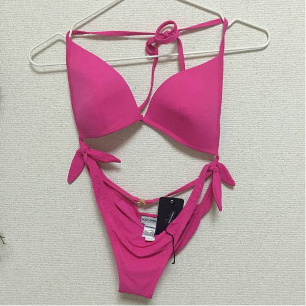 DOLCE＆GABBANA(ドルチェ＆ガッバーナ) 水着　ピンク　D&G