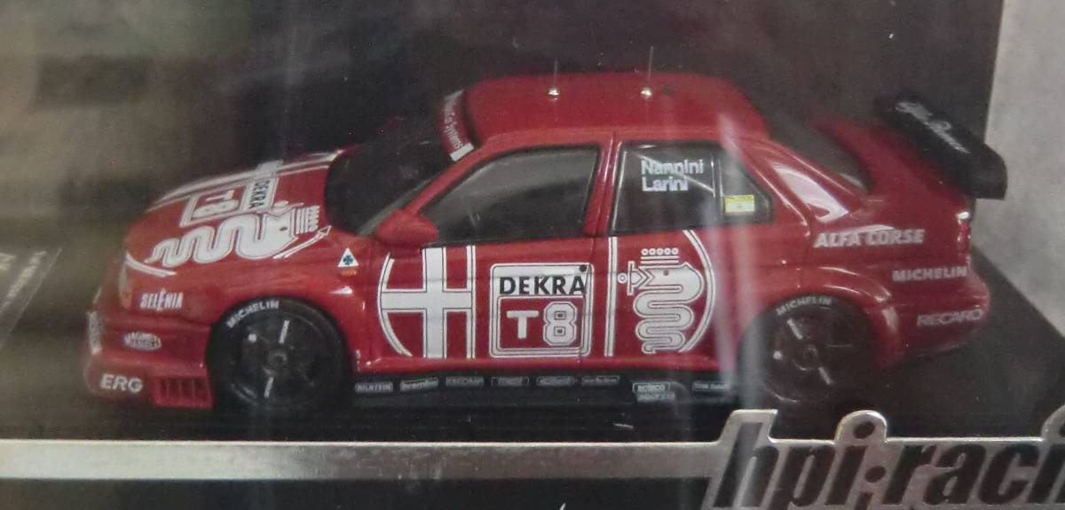 hpi・racing◇1/43 アルファロメオ 155 V6 TI（#8T） 1993 DTM 【公式
