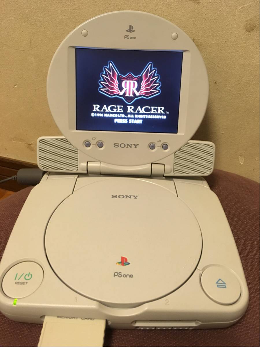 PS PSone COMBO 箱付 動作品 難ありのため、ジャンク扱い one
