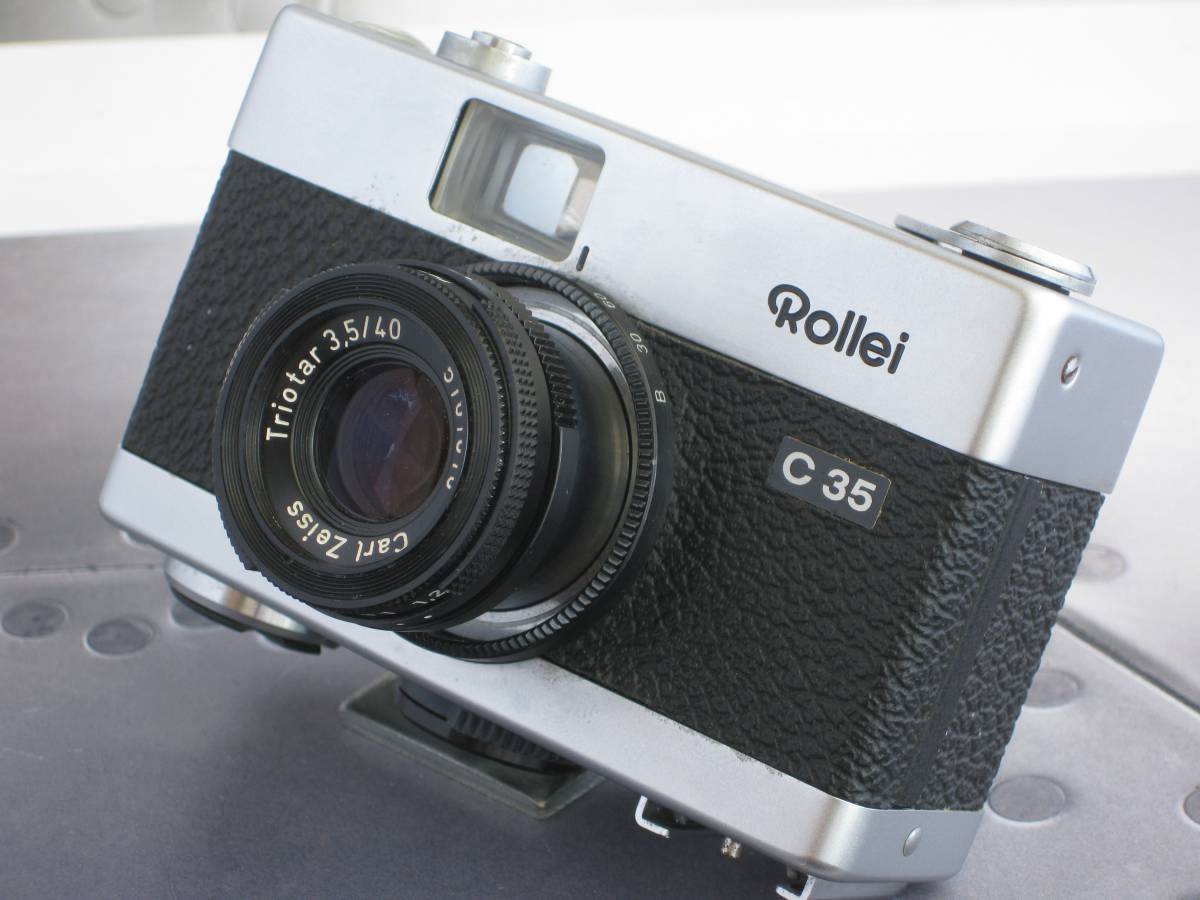 Rollei　ローライC35　トリオター・レンズ　40mm　F3.5　希少モデル　良品です。