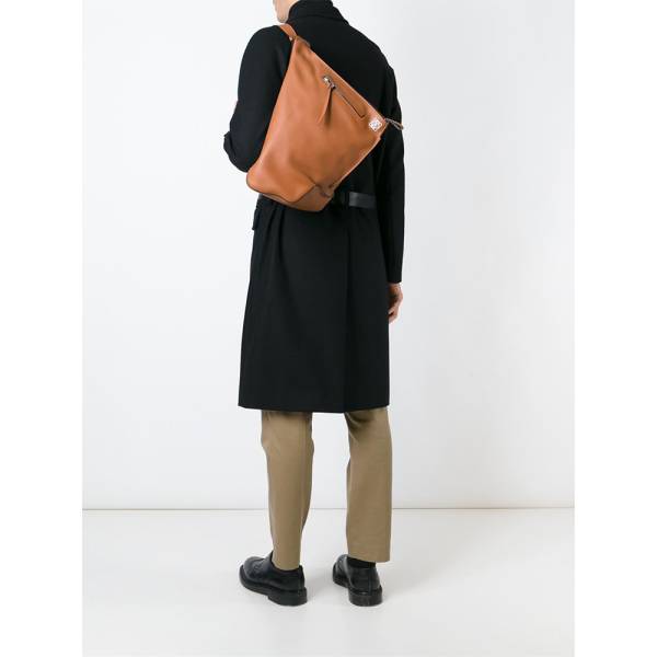 レア希少 2017SS /【雑誌掲載】LOEWE/ANTON /Anton leather backpack/307.10.L72/tan Brown / タンブラウン
