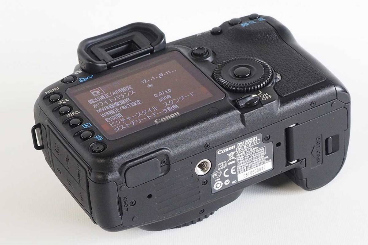 極上品・EOS 5D MarkⅡ Canon EOS 5D Mark II 12266ショット 【公式通販】