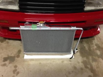 トヨタ AE86 レーシングアルミラジエーター カローラレビン ラジエター