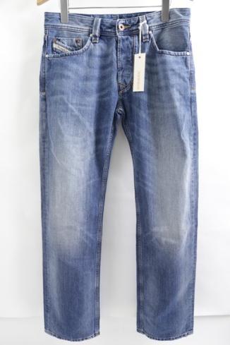 新品 DIESEL LARKEE 0RB04 REGULAR STRAIGHT ヴィンテージ加工 デニム 