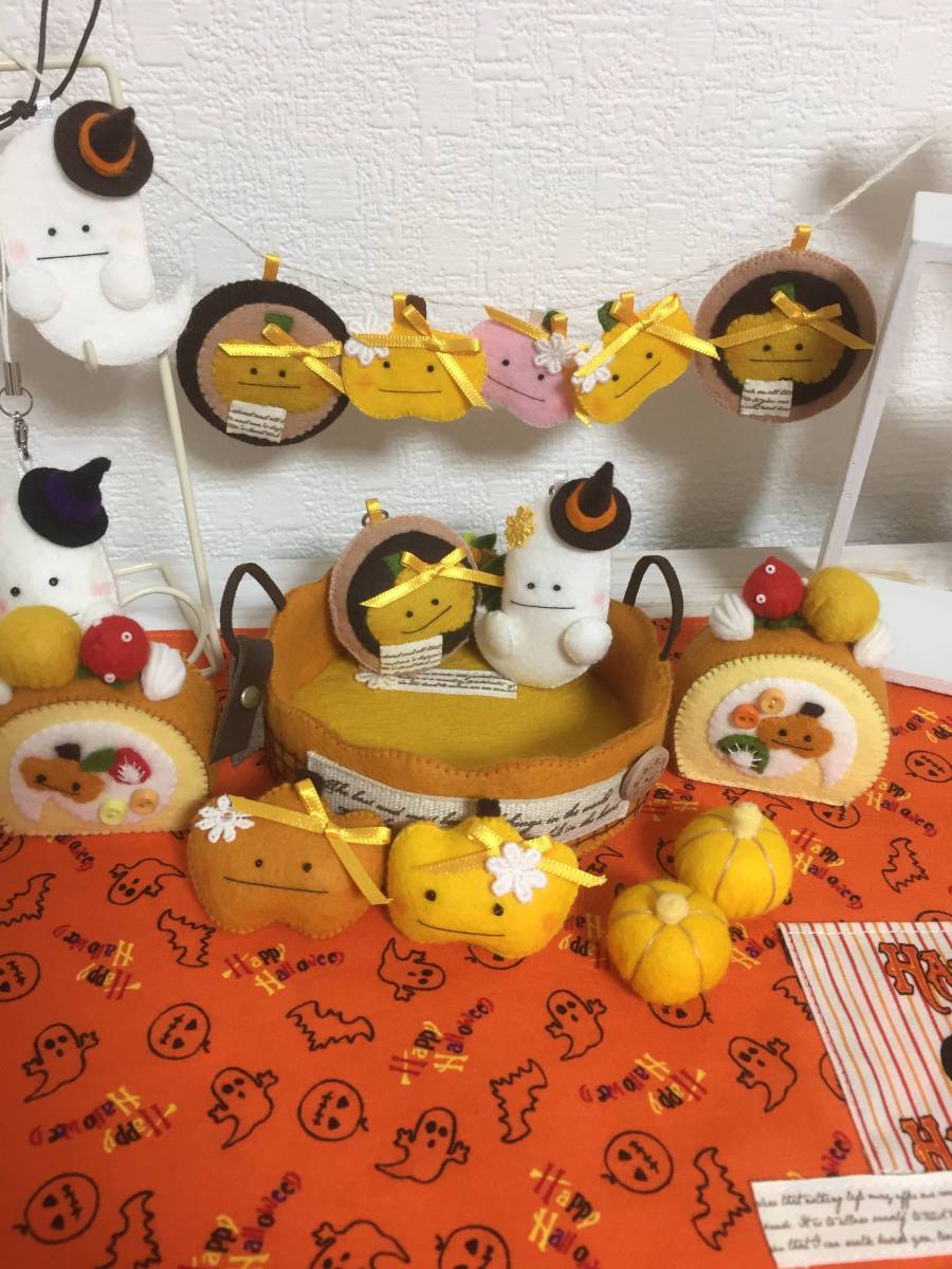 フェルトハロウィンかぼちゃ_1
