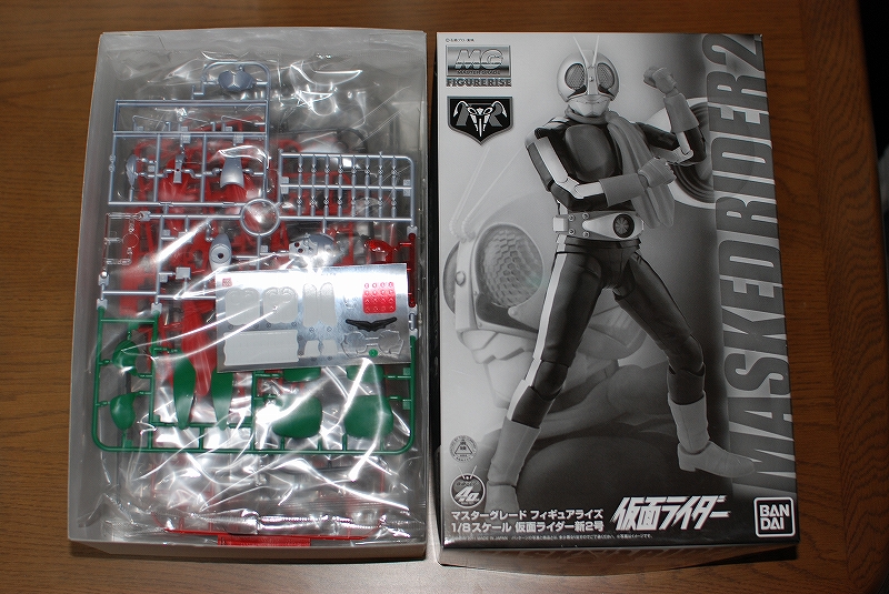 【新品】MG 仮面ライダー新2号 プラモデル（マスターグレードフィギュアライズ・1/8スケール）