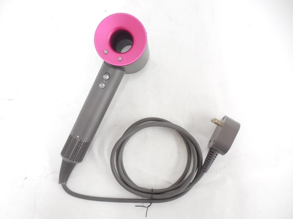 中古 Dyson ダイソン Supersonic HD01-IIF ヘアドライヤー アイアン/フューシャ T2673330
