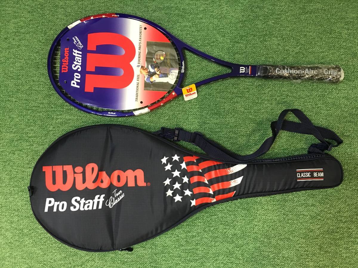 未使用 レア Wilson ウィルソン Pro Staff プロスタッフ テニス 硬式 