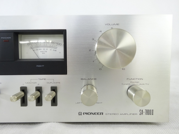 ジャンク PIONEER パイオニア SA-7800II ステレオ プリメインアンプ