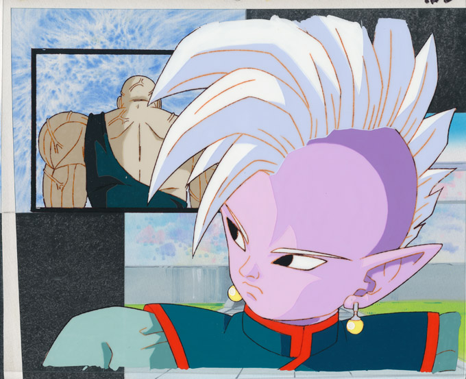 ドラゴンボールZのセル画 画像の背景・動画2枚付きです A セル画