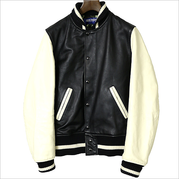 JUNYA WATANABE COMME des GARCONS MAN ジュンヤワタナベコムデギャルソン ×VANSON 10AWレザースタジャン ブラック L