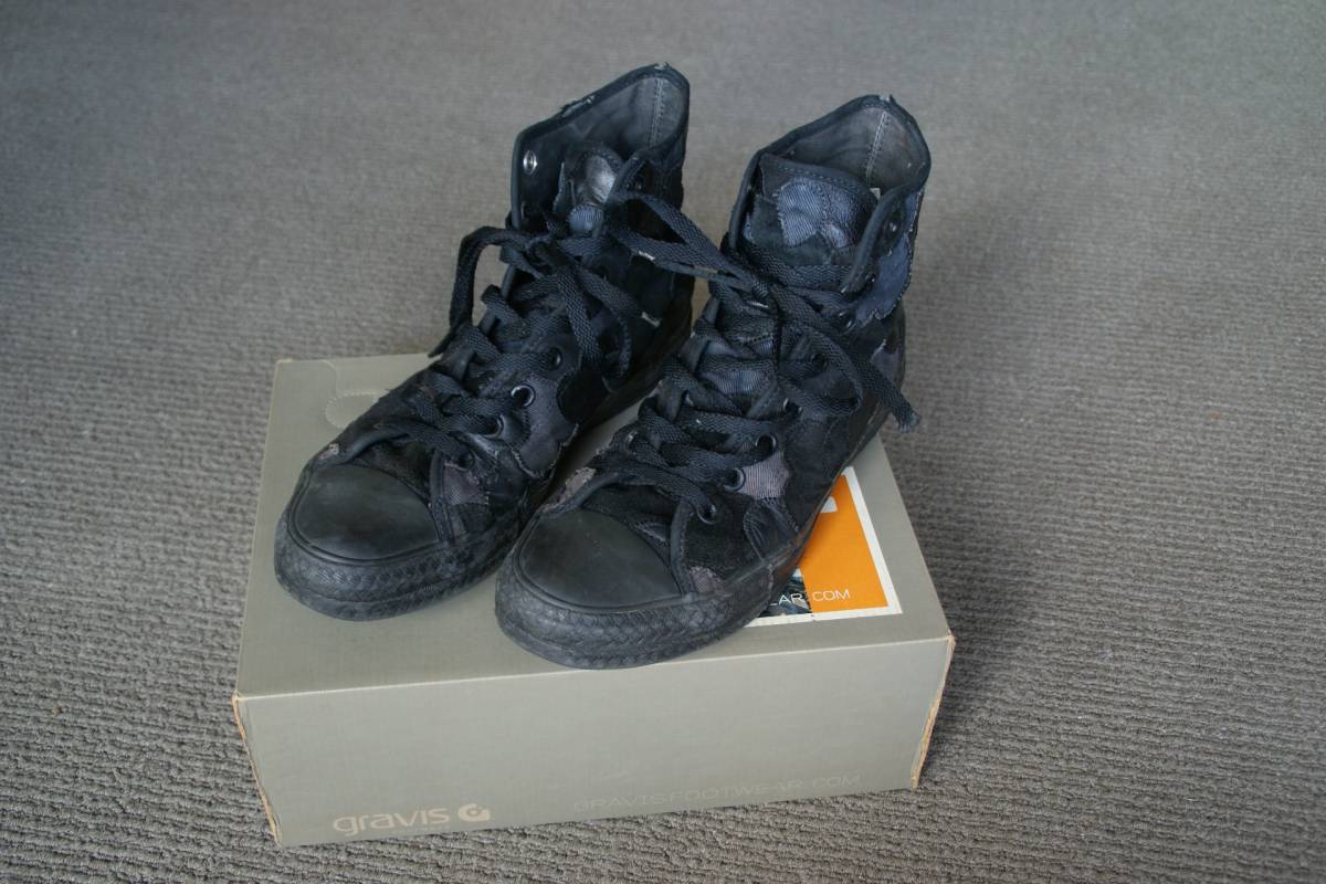 ナンバーナイン★レアカート期 キムタク着 レザーハートパッチワーク コンバース型スニーカー number(n)ine NUMBERNINE