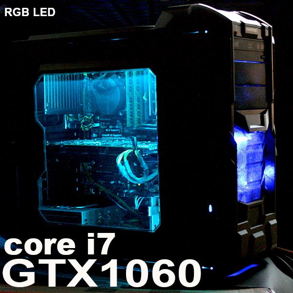 爆速ゲーミング Intel Core-i7 GTX1060 メモリ12G SSD240G VRマシン 