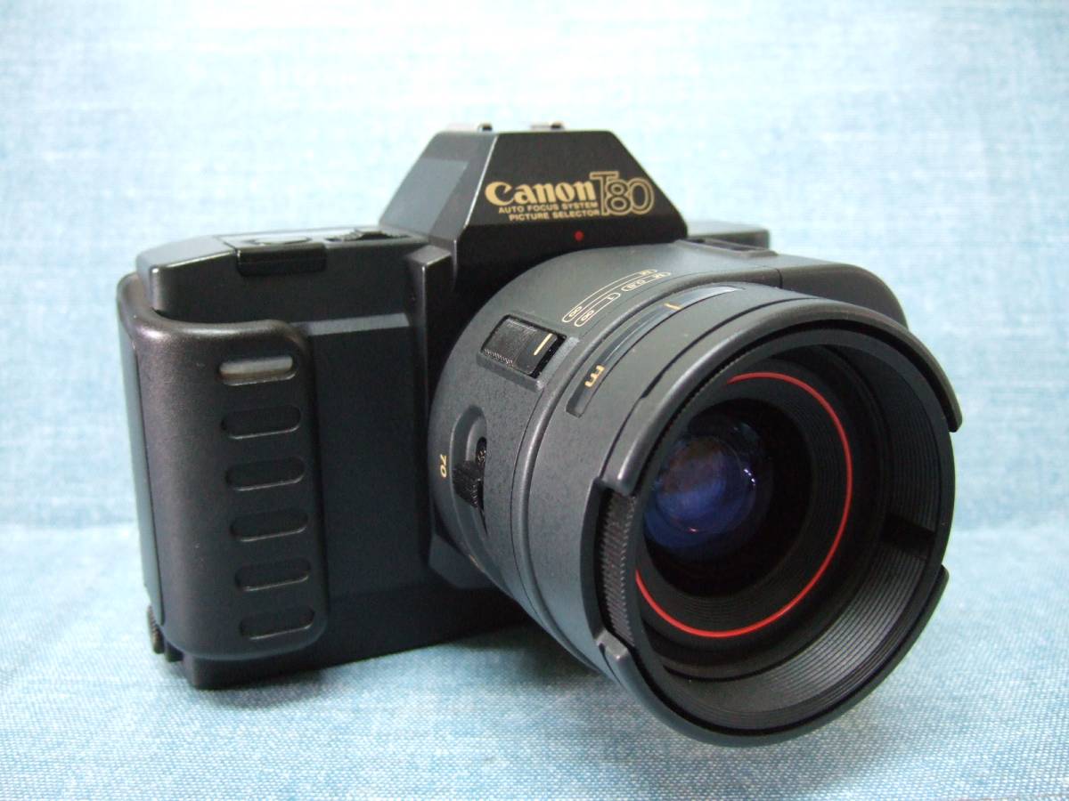 中古良品 Canonキヤノン T80 AC 35-70/3.5-4.5 作動確認済み 現状渡し