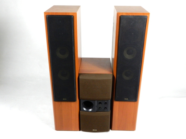 中古 DENON デノン SC-T33 DSW-33 スピーカー ウーファーセット 直 K2687005