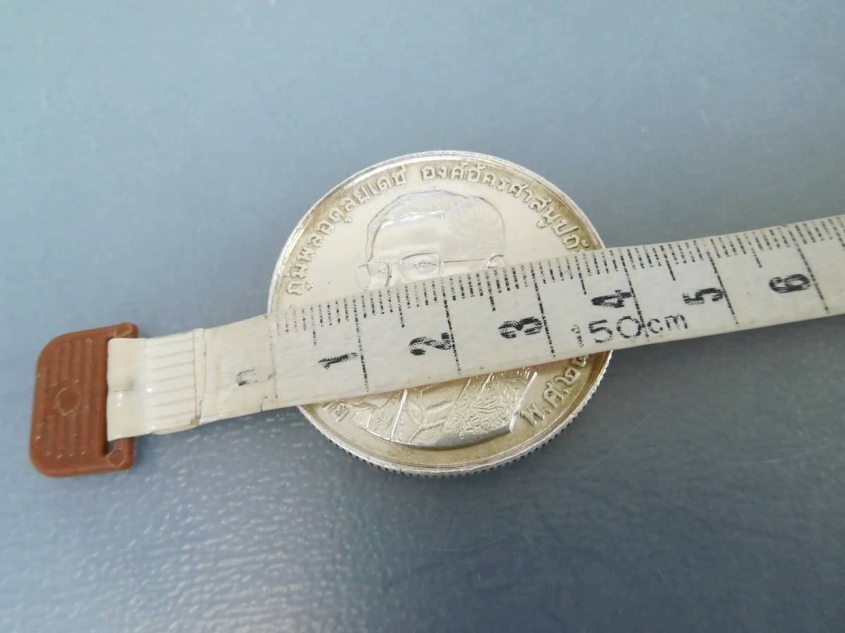 ☆タイ 世界仏教徒連盟20周年記念 50バーツ銀貨 1971年 タイ BE