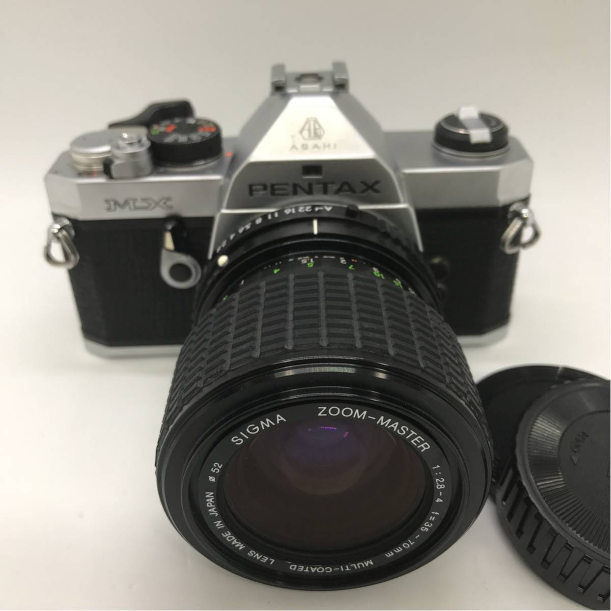 PENTAX ☆実用良品☆Pentax ペンタックス MX ボディ シルバー + Sigma