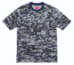 正規品，格安 17AW FW Supreme pocket tee navy digi camo box logo ポケットT ポケT カモ Tシャツ north face nas nike Pullover crewneck(Lサイズ)｜売買されたオークション情報、yahooの商品情報をアーカイブ公開 - オークファン 男性用