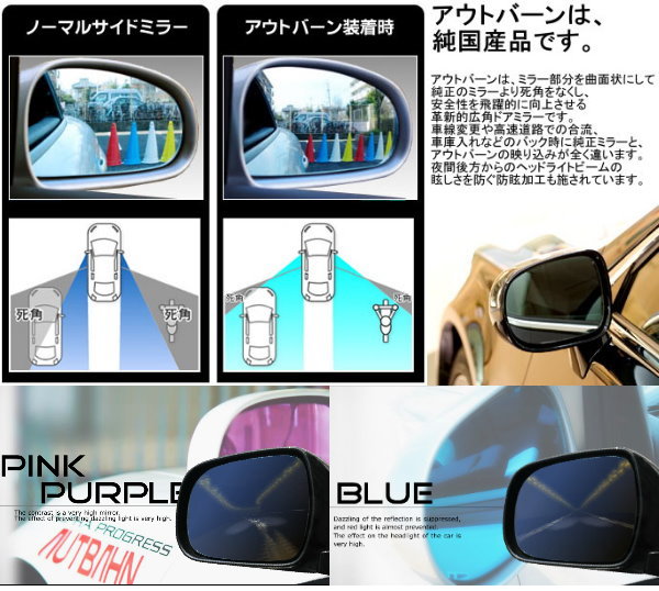 ベンツ R172 R171 W251 W163 W123 W114 アウトバーン ドアミラー