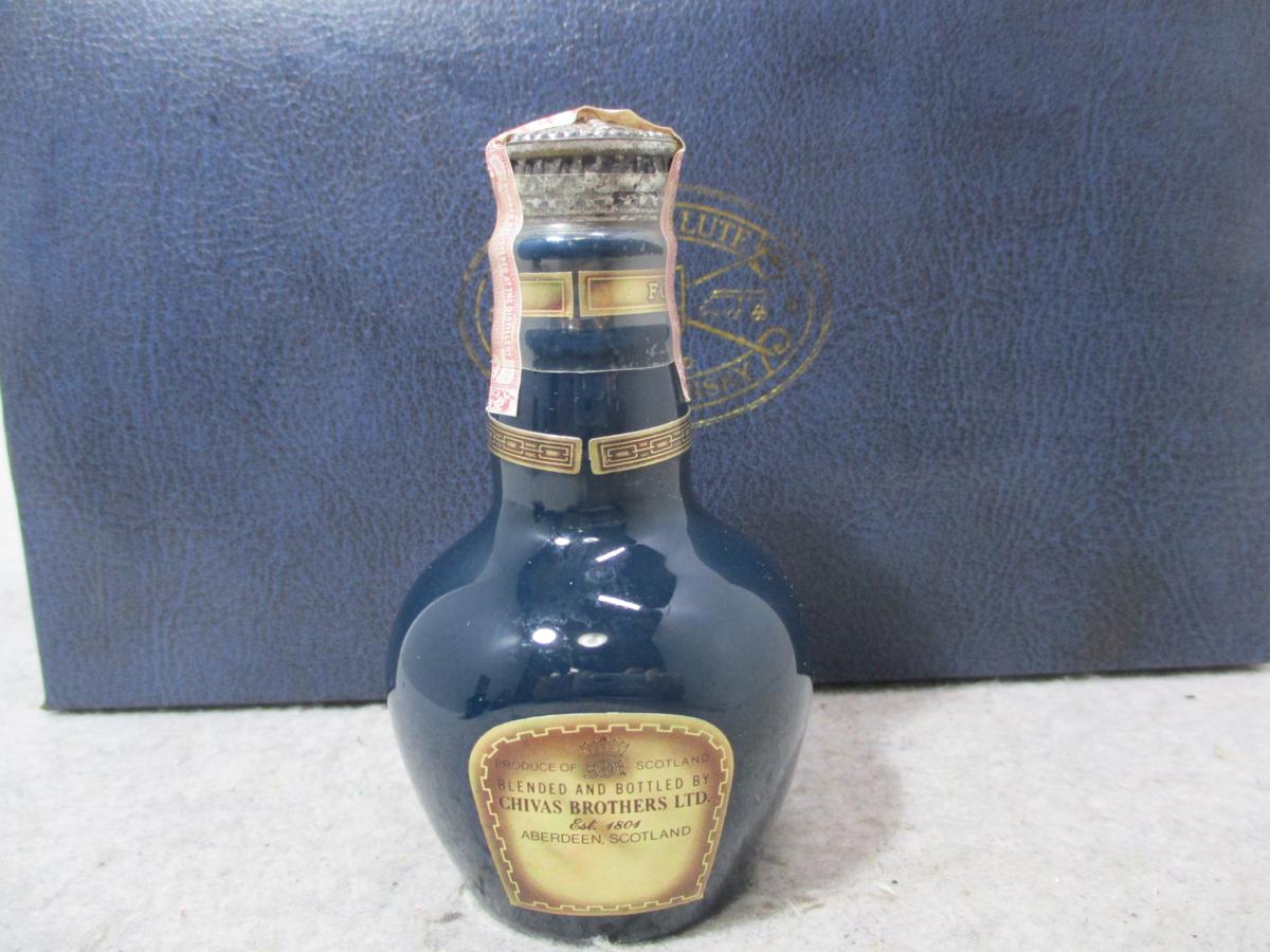 3本セット 古酒◇CHIVAS/シーバス ロイヤルサルート21年 50ml 43% 箱付