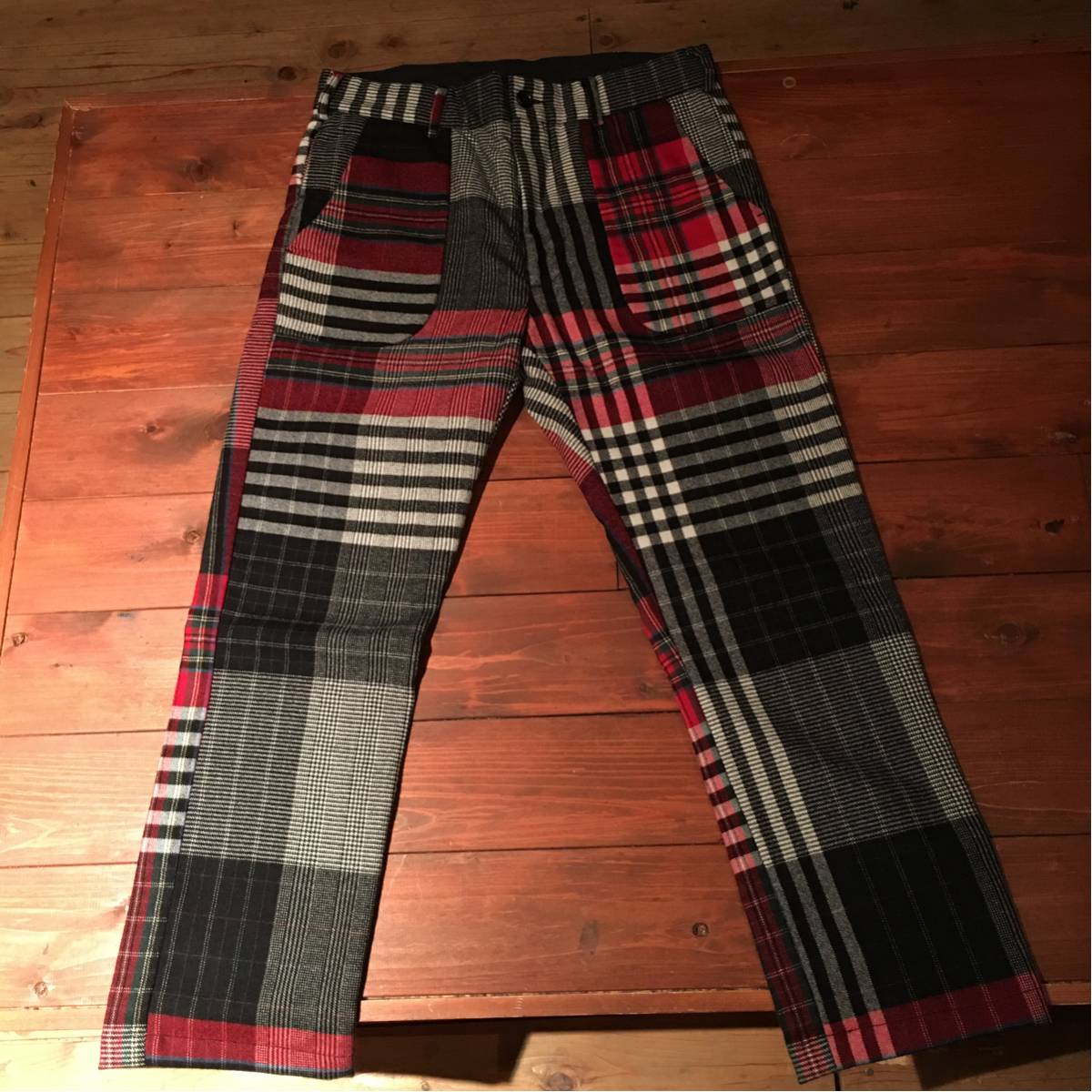 エンジニアードガーメンツ チェックパンツ サイズ32 ネペンテス ニードルス ENGINEERED GARMENTS