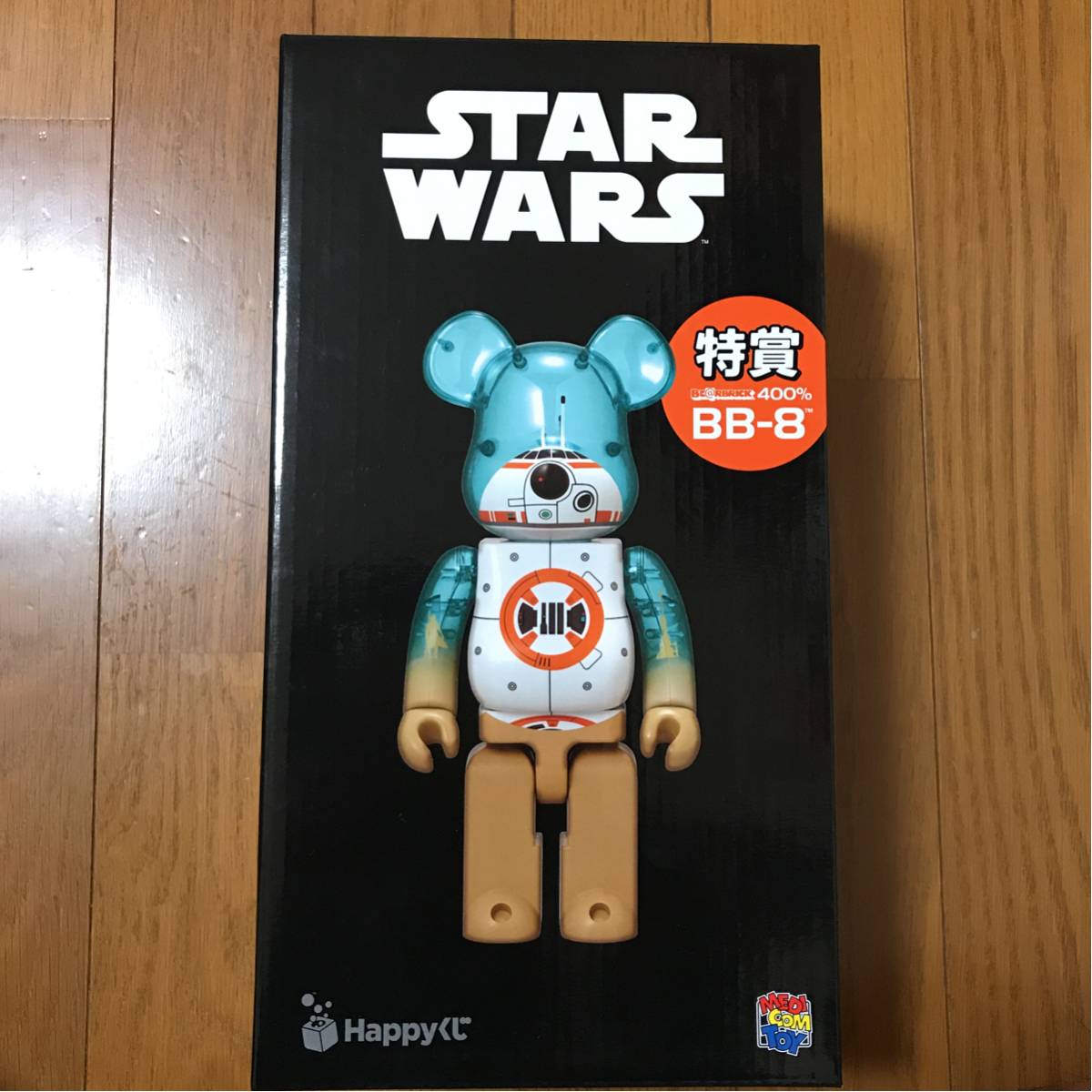 特賞 Happyくじ STAR WARS ベアブリック400%BB-8 BEAR BRICK (ベア 