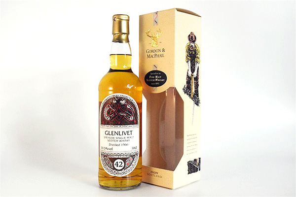 古酒★グレンリベット GLENLIVET 42年 1966-2009 700ml 51.5% ゴードン＆マクファイル G&M ケルティック ■234本限定 ＊箱付 j22
