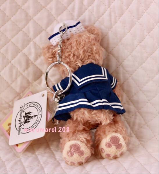 お顔厳選 香港 ディズニー シェリーメイ セーラー ぬいぐるみ キーチェーン