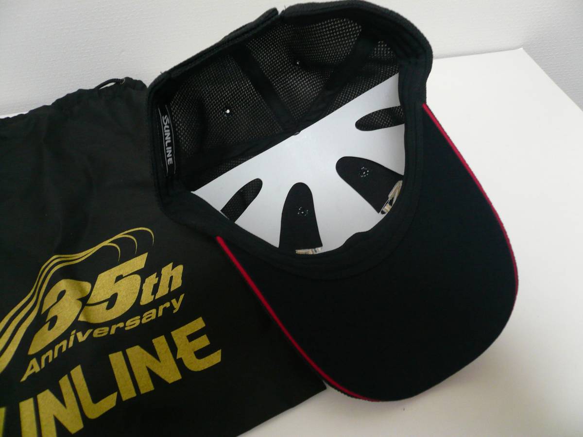 未使用サンライン 35周年記念 キャップ 新品 未使用 ☆サンライン☆SUNLINE