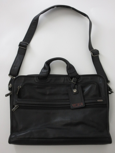 TUMI トゥミ 96111D4 スリムラージスクリーン レザーポートフォリオ