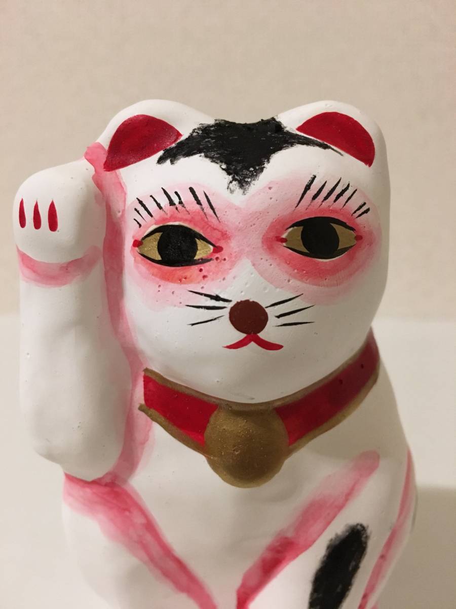 ☆ 浜松張子 招き猫 箱入り 郷土玩具 張り子 猫 ネコ 民藝 工芸