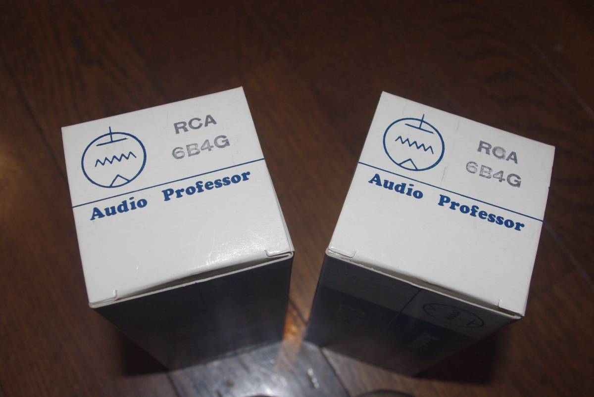 RCA 6B4G 真空管 2本セット 6B4G RCA 真空管 NOS球2本 eBay 6.3V