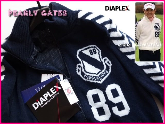 FEELING 正規本物!パーリーゲイツ☆高機能DIAPLEXライナー付き☆ニット