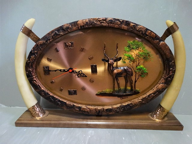 インテリア　アート 新品 ビンテージGASTONE COPPER ARTガストーン・コッパー・アート銅製