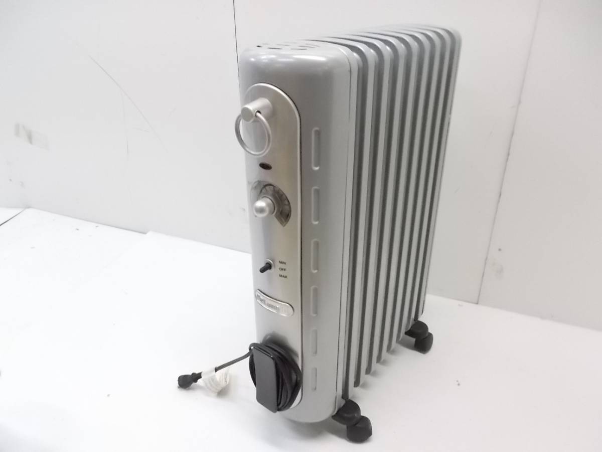 高価生活家電・空調 デロンギ オイルヒーター 3～8畳 9枚フィン 