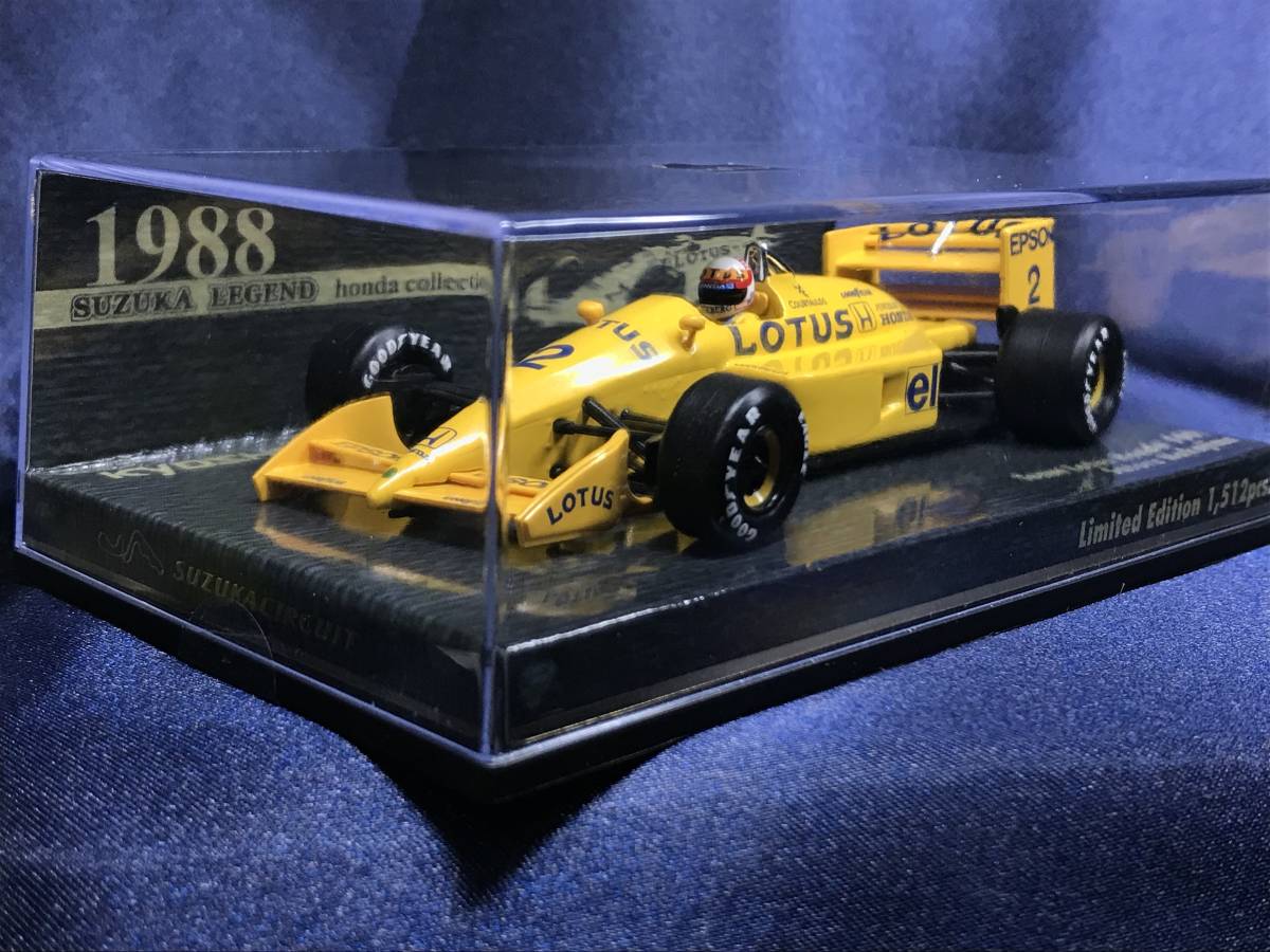 1⁄43 京商 ロータス 100T ホンダ ロータス100T 鈴鹿レジェンド Boost