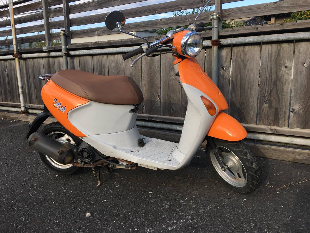 836. 動画あり スズキ レッツ4 原付 FI バイク 50cc 車体 埼玉 実動Let 