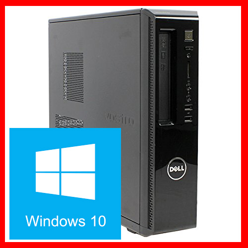 ★おすすめＰＣ Windows10★メモリ4GB★最新版OfficeWPS入り★Vostro230 Intel Core2duo E7500 10Pro32bit/HDD320GB