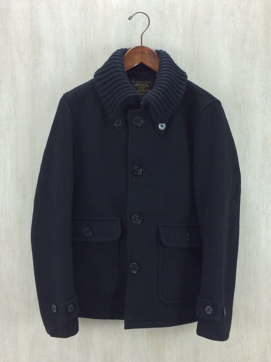 FIDELITY◆コート/M/ウール/BLK