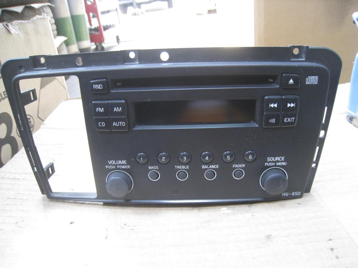 ボルボ V70 後期 HU-850 CD デッキ オーディオ エアコンスイッチ 