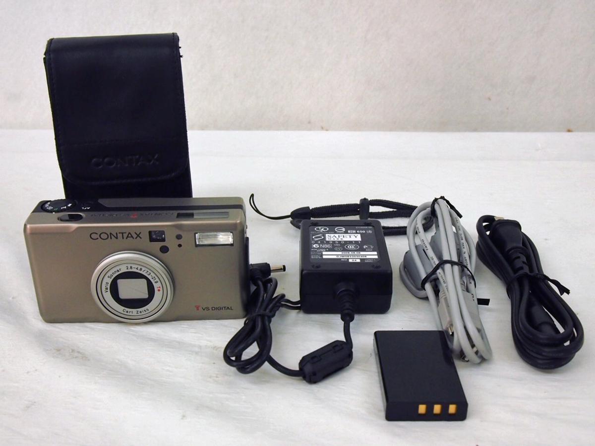 ☆ジャンク品☆CONTAX T VSデジタル デジタルカメラ カメラ CONTAX TVS