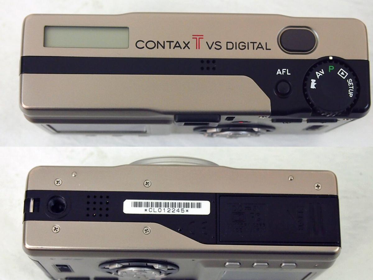 ☆ジャンク品☆CONTAX T VSデジタル デジタルカメラ カメラ CONTAX TVS