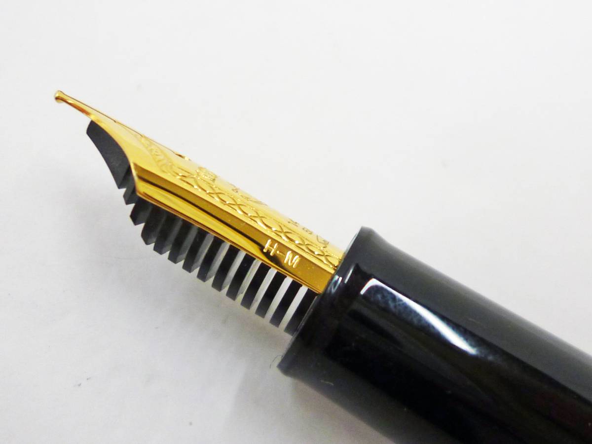 美品☆ SAILOR JAPAN 万年筆 14K 1911 H−M 14金 黒 品 SAILOR 万年筆