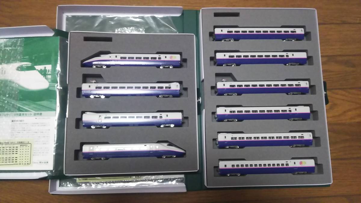 KATO、E2系1000番台新幹線「はやて」基本4＋増結6両セット KATO